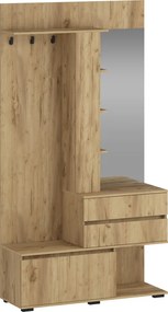 Bafra előszobafal aranytölgy