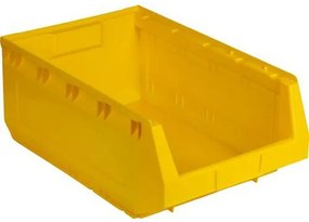 Manutan Expert műanyag doboz 19 x 30,3 x 48,5 cm, sárga