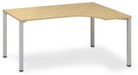 ProOffice B ergonomikus asztal 180 x 120 cm, jobb, vadkörte