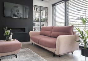 Silva kanapé, rózsaszín, Velvetmat 24, Mat Velvet 61