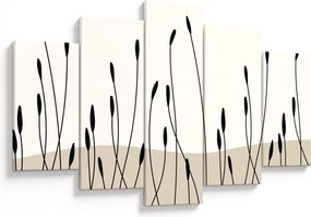 Kép - Grafikus rét N⁰3 (150x105 cm)