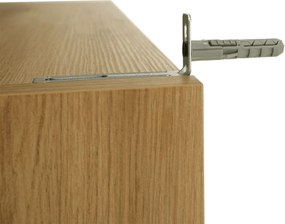 Polcrendszer, artisan tölgy, KLOE II