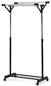 Fekete Fém Ruhafogas. 84521 BK