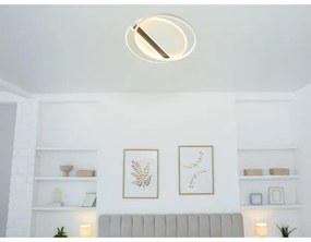 LED Dimmelhető mennyezeti lámpa LED/80W/230V 3000-6500K fehér + távirányítás