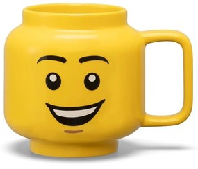 Sárga kerámia gyerek bögre 530 ml Head – LEGO®