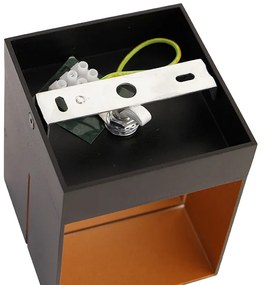 4 db-os falilámpa szett fekete arannyal 9,7 cm - Transfer Groove