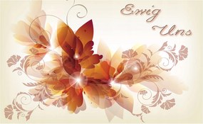 Tapéta Virágok Ewig Uns romantikus vektor finom csuklópánt 350x250 +ragasztó