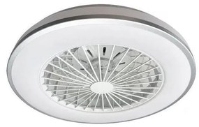 LED Mennyezeti lámpa ventilátorral OPAL LED/48W/230V + távirányítás