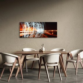 A fényhullámok képe (120x50 cm)