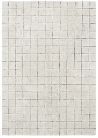 Krémszínű mosható kézi szövésű pamut szőnyeg 170x240 cm Mosaic – Lorena Canals