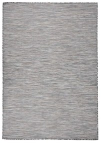 barna-kék lapos szövésű kültéri szőnyeg 160 x 230 cm