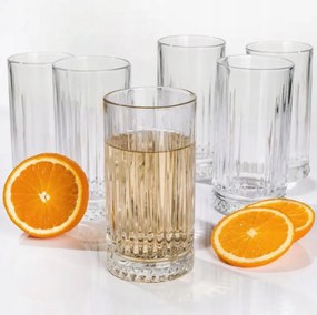 Italos pohár 410 ml Long Drink Oslo 6 db-os dekoratív
