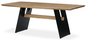 Tömör Tölgy Étkezőasztal 200×100 cm. DUB – DS-M200