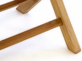 DIVERO® Kerti szék összecsukható  tíkfából