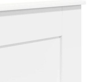 Fejtámla fejtámlával Fehér 180 cm Faanyag