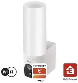 LED Intelligens kültéri kamera lámpával GoSmart LED/12W/230V IP65 Wi-Fi Tuya fehér