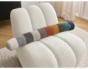 Fehér buklé fotel Janissaire – Bobochic Paris