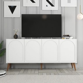 Lyon 81 - White, Walnut