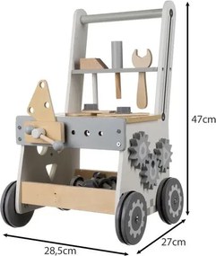 KRUZZEL Fa játékműhely 3in1 - Kruzzel