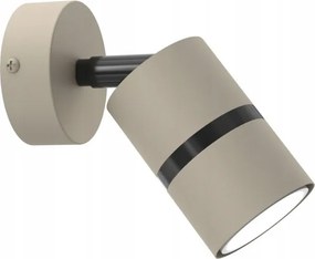 Fali Lámpa Aurora Black Bézs Spot Állítható Led Modern