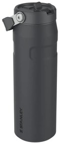 Fekete termosz 700 ml The IceFlow™ Bottle Flip Straw 2.0 Black – Stanley