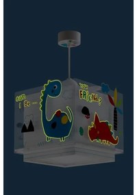 Dalber D-73452 - Gyerek csillár DINOS 1xE27/60W/230V