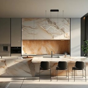 LED Csillár zsinóron VERTE 2xLED/11W/230V fekete