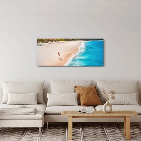 Kép - Strandfutás (120x50 cm)