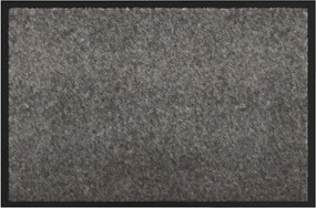 vidaXL Ajtószőnyeg Világosszürke 60 x 40 x 1.2 cm Mackófleece