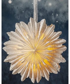 Fehér fénydekoráció karácsonyi mintával Cloud – Star Trading