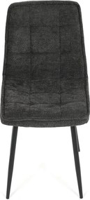 Jídelní židle, šedá, látka, CT-G2048 GREY2