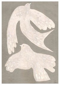 Poszter 30x40 cm Two Birds – Clara Schicketanz – The Poster Club