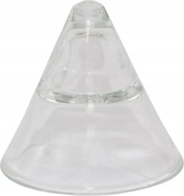 Tartalék Üveg Kúp Kis Üveg gyertyatartókhoz