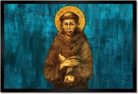 Poszterek keretben 60x40 Assisi Szent Ferenc