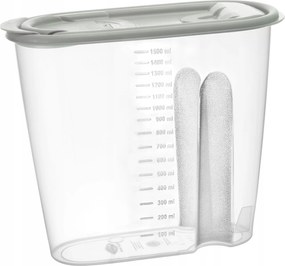 Molly Ömlesztettáru Tároló Doboz 1,5l 9563 szürke