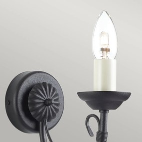 Elstead klasszikus fali lámpa chartwell fekete elsch1-black