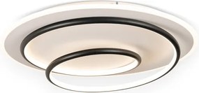 BRILAGI - Dimmelhető LED mennyezeti lámpatest FLARE LED/70W/230V átm. 50 cm fehér/fekete + távirányító