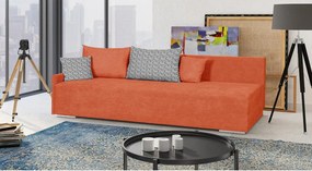 START Háromszemélyes kinyitható kanapé Narancs