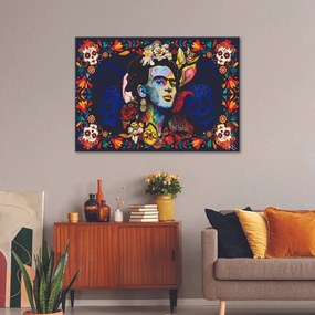 Gario Vászonkép Los Muertos Frida Kahlo Méret: 60 x 40 cm