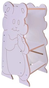 Fehér HAMSTER tanulótorony