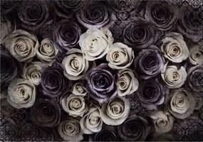 Flizelin fotótapéta Elegáns rózsák a nappaliba 250x175 +ragasztó