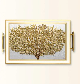 Üveg tálca, 38×24 cm – TPB9943