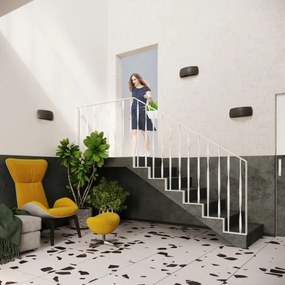 Fali lámpa PONTIUS 1xG9/60W/230V fekete