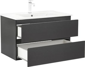 Vario Forte 80 alsó szekrény mosdóval antracit-antracit