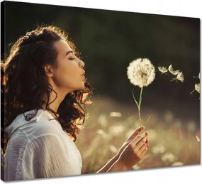 Vászonkép 50x40 Fújás a szélben