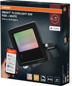 Osram - LED RGBW dimmelhető reflektor SMART+ FLOODLIGHT LED/30W/230V IP65 Wi-Fi