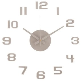 Karlsson 6001WG design öntapadós óra szürke,átmérő 40 cm