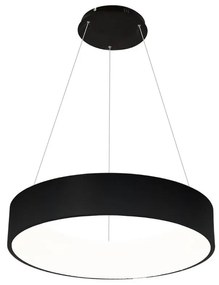 LED csillár OHIO BLACK LED / 24W / 230V