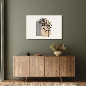 Kép - Absztrakció trópusi levelekkel N⁰3 (90x60 cm)