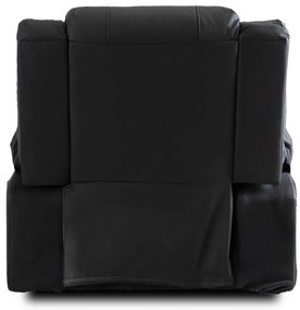 Elektromosan Vezérelhető Masszázsfunkciós Relaxfotel Fekete Színben. JASPER